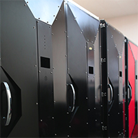 電磁波シールドラック